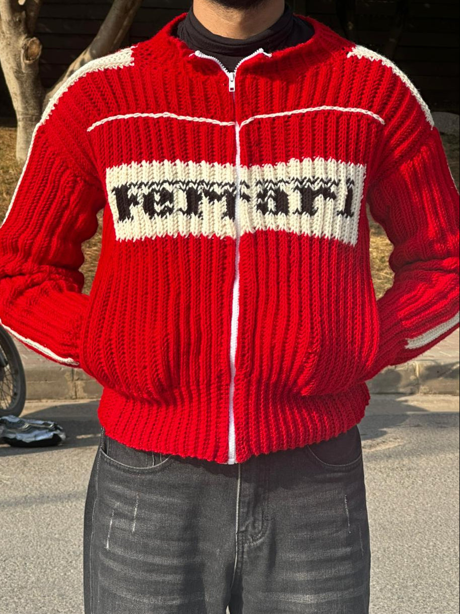 Ferrari Crocheted Jacket